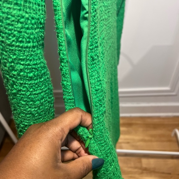 JEWEL GREEN DRESS // ZARA // size medium 💚 - Picture 4 of 11